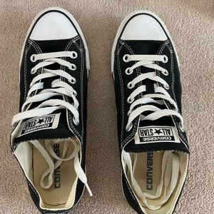 Black Low Top Converse